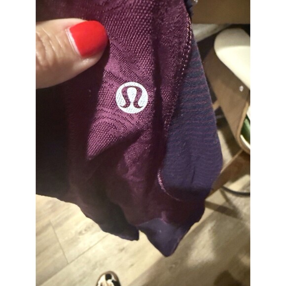 Lululemon Star Runner Pullover Women's 6 Purple Hyper Stripe Activewear Athletic - Picture 3 of 3